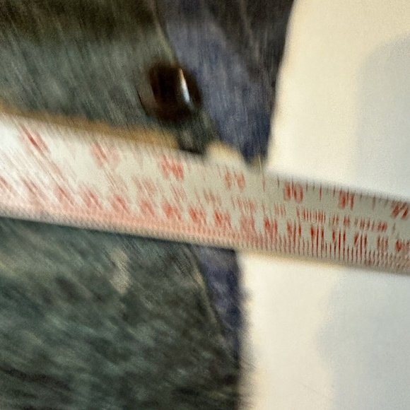 Yesno Cardigan Womens XL Oversized Wool Sweater Button Up V Neck Pockets Graphic - Picture 10 of 11